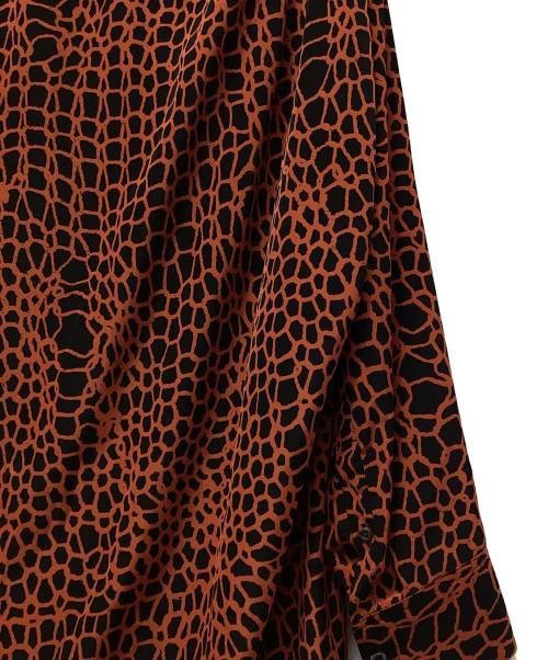 LAD MUSICIAN（ラッドミュージシャン）LAD MUSICIAN (ラッドミュージシャン) シャツ オレンジ×ブラック サイズ:42の古着・服飾アイテム