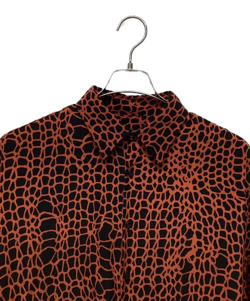 LAD MUSICIAN（ラッドミュージシャン）LAD MUSICIAN (ラッドミュージシャン) シャツ オレンジ×ブラック サイズ:42の古着・服飾アイテム