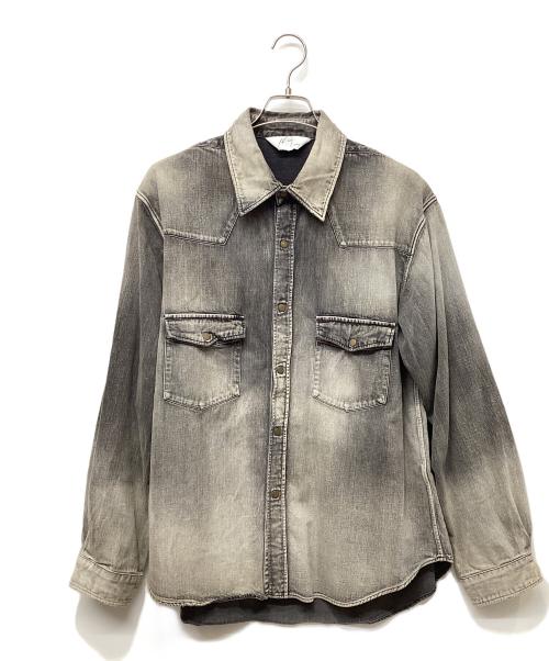ANCELLM（アンセルム）ANCELLM (アンセルム) デニムシャツ グレー サイズ:1の古着・服飾アイテム