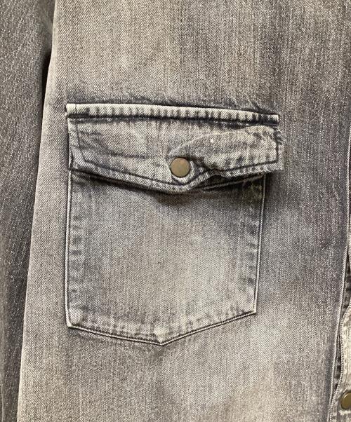 ANCELLM（アンセルム）ANCELLM (アンセルム) デニムシャツ グレー サイズ:1の古着・服飾アイテム