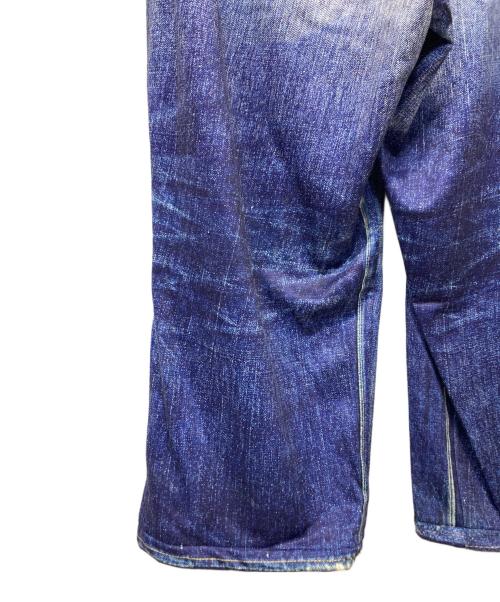 TALKING ABOUT THE ABSTRACTION（トーキング アバウト ジ アブストラクション）TALKING ABOUT THE ABSTRACTION (トーキング アバウト ジ アブストラクション) 別注 PRINT WIDE PT for ARKnets インディゴ サイズ:Ｌの古着・服飾アイテム