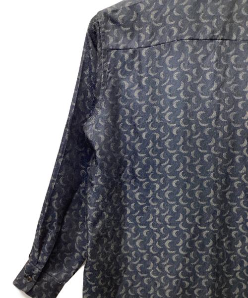 Needles（ニードルズ）Needles (ニードルズ) クレセント ジャガード クラシック シャツ ネイビー サイズ:Ｓの古着・服飾アイテム