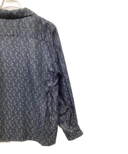 Needles（ニードルズ）Needles (ニードルズ) クレセント ジャガード クラシック シャツ ネイビー サイズ:Ｓの古着・服飾アイテム