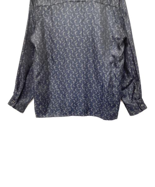 Needles（ニードルズ）Needles (ニードルズ) クレセント ジャガード クラシック シャツ ネイビー サイズ:Ｓの古着・服飾アイテム