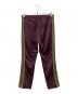 Needles (ニードルズ) NARROW TRACK PANT パープル×グリーン サイズ:S：10000円