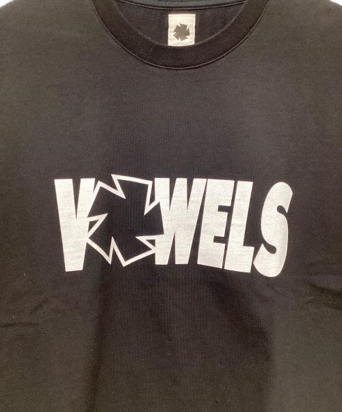 VOWELS（バウルズ）VOWELS (バウルズ) 半袖カットソー ブラック サイズ:2 未使用品の古着・服飾アイテム