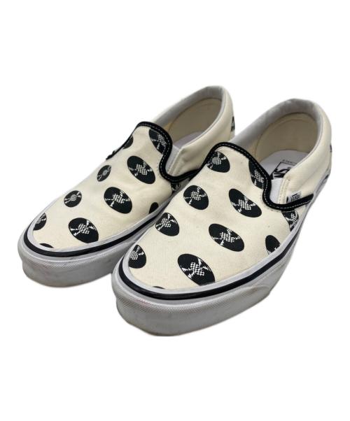 VANS（ヴァンズ）VANS (バンズ) WACKO MARIA (ワコマリア) キャンバススニーカー ベージュ×ブラック サイズ:27.5の古着・服飾アイテム