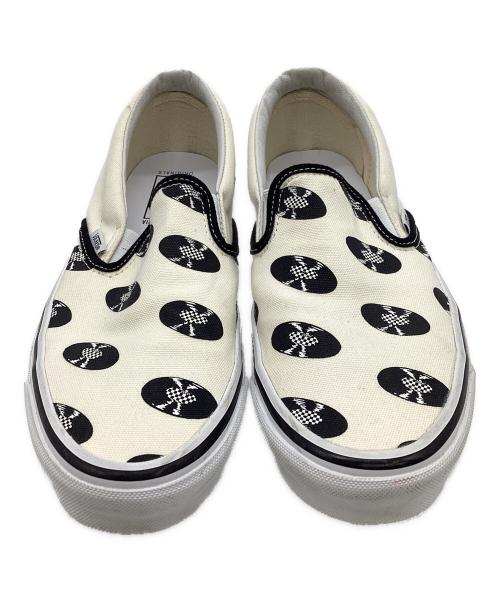 VANS（ヴァンズ）VANS (バンズ) WACKO MARIA (ワコマリア) キャンバススニーカー ベージュ×ブラック サイズ:27.5の古着・服飾アイテム