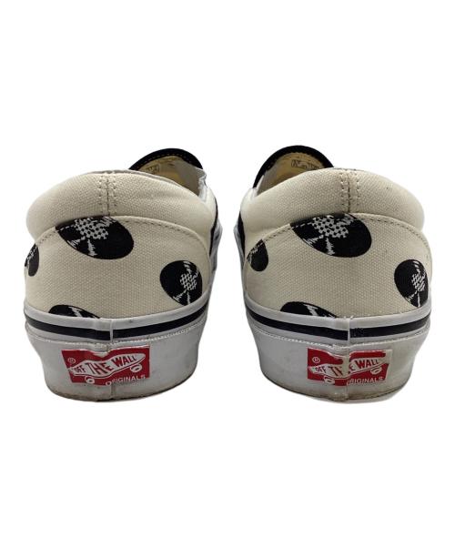 VANS（ヴァンズ）VANS (バンズ) WACKO MARIA (ワコマリア) キャンバススニーカー ベージュ×ブラック サイズ:27.5の古着・服飾アイテム