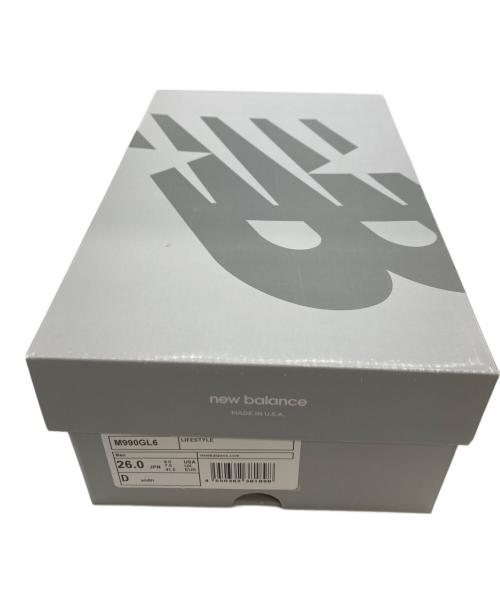 NEW BALANCE（ニューバランス）NEW BALANCE (ニューバランス) スニーカー グレー サイズ:26cm 未使用品の古着・服飾アイテム