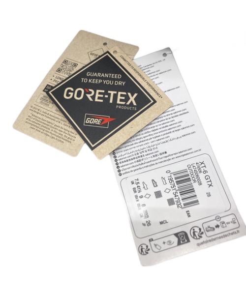 SALOMON（サロモン）SALOMON (サロモン) XT-6 GTX ブラック サイズ:26cm 未使用品の古着・服飾アイテム