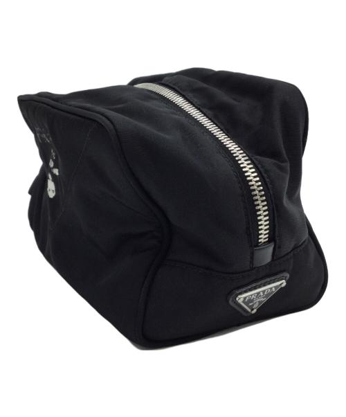 PRADA（プラダ）PRADA (プラダ) セカンドバッグ ブラックの古着・服飾アイテム