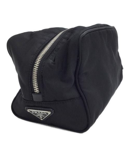 PRADA（プラダ）PRADA (プラダ) セカンドバッグ ブラックの古着・服飾アイテム