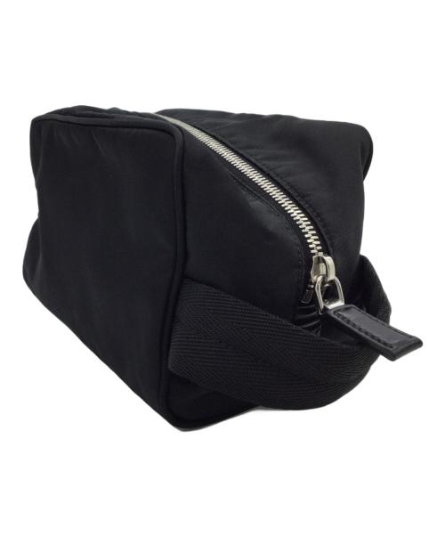 PRADA（プラダ）PRADA (プラダ) セカンドバッグ ブラックの古着・服飾アイテム