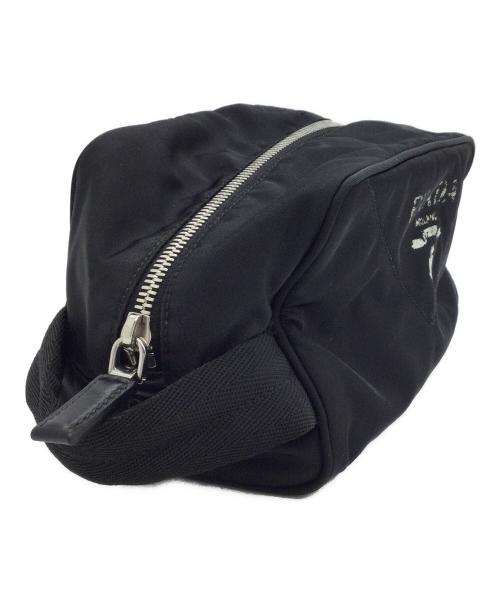 PRADA（プラダ）PRADA (プラダ) セカンドバッグ ブラックの古着・服飾アイテム