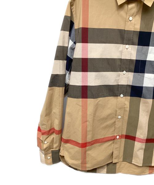 BURBERRY（バーバリー）BURBERRY (バーバリー) シャツ ブラウン サイズ:Mの古着・服飾アイテム