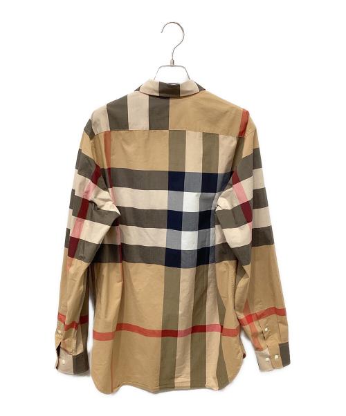 BURBERRY（バーバリー）BURBERRY (バーバリー) シャツ ブラウン サイズ:Mの古着・服飾アイテム
