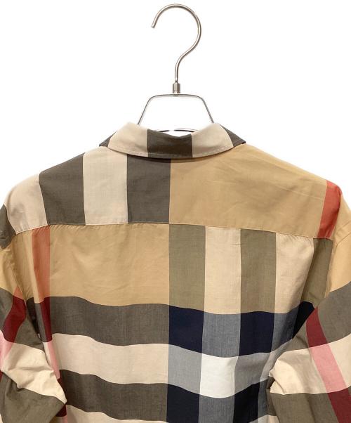 BURBERRY（バーバリー）BURBERRY (バーバリー) シャツ ブラウン サイズ:Mの古着・服飾アイテム