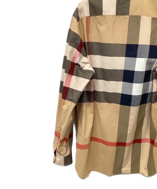 BURBERRY（バーバリー）BURBERRY (バーバリー) シャツ ブラウン サイズ:Mの古着・服飾アイテム