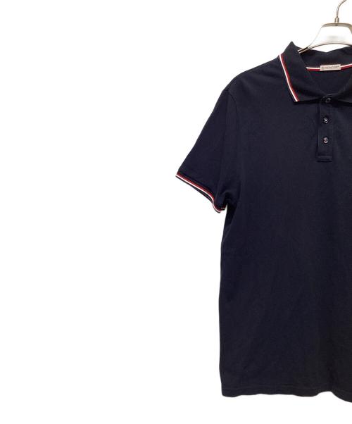 MONCLER（モンクレール）MONCLER (モンクレール) MAGLIA POLO MANICA CPRTA ネイビー サイズ:XLの古着・服飾アイテム