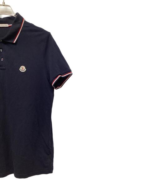 MONCLER（モンクレール）MONCLER (モンクレール) MAGLIA POLO MANICA CPRTA ネイビー サイズ:XLの古着・服飾アイテム