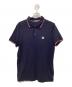 MONCLER（モンクレール）の古着「MAGLIA POLO MANICA CPRTA」｜ネイビー