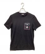MONCLERモンクレール）の古着「SS TSHIRT」｜ブラック