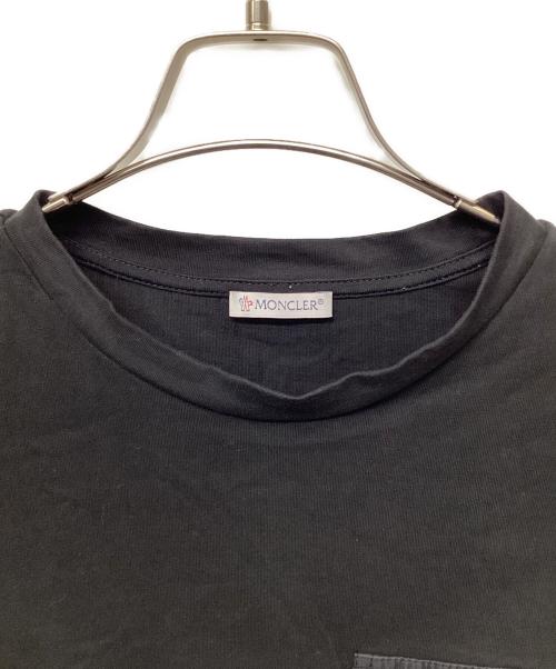 MONCLER（モンクレール）MONCLER (モンクレール) SS TSHIRT ブラック サイズ:Lの古着・服飾アイテム