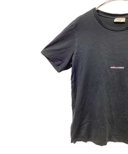 Saint Laurent Paris（サンローランパリ）Saint Laurent Paris (サンローランパリ) 半袖Tシャツ ブラック サイズ:Ｌの古着・服飾アイテム