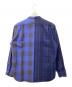 中古・古着 THE NORTHFACE PURPLELABEL (ザ・ノースフェイス パープルレーベル) nanamica (ナナミカ) Plaid Patchwork Shirt ブルー サイズ:S：15000円