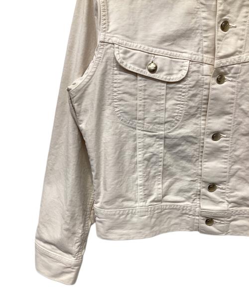 45rpm（45アールピーエム）45rpm (45アールピーエム) デニムジャケット ベージュ サイズ:2の古着・服飾アイテム