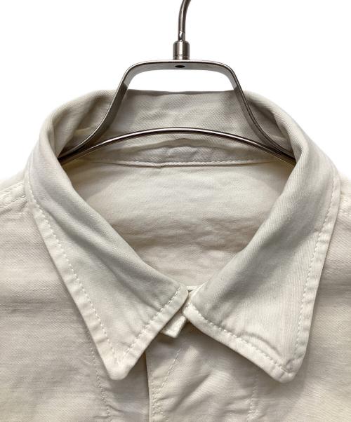 45rpm（45アールピーエム）45rpm (45アールピーエム) デニムジャケット ベージュ サイズ:2の古着・服飾アイテム