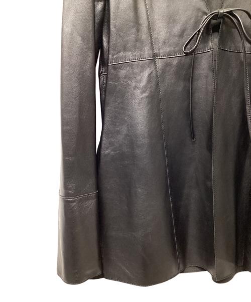 CODE A（コードエー）CODE A (コードエー) レザージャケット ブラック サイズ:Freeの古着・服飾アイテム