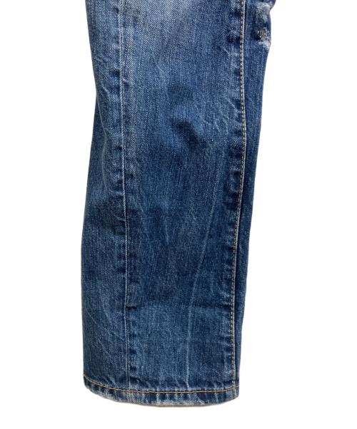 DSQUARED2（ディースクエアード）DSQUARED2 (ディースクエアード) ダメージ加工ジーンズ ブルー サイズ:48の古着・服飾アイテム