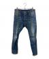 DSQUARED2（ディースクエアード）の古着「ダメージ加工ジーンズ」｜ブルー