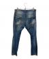DSQUARED2 (ディースクエアード) ダメージ加工ジーンズ ブルー サイズ:48：8000円