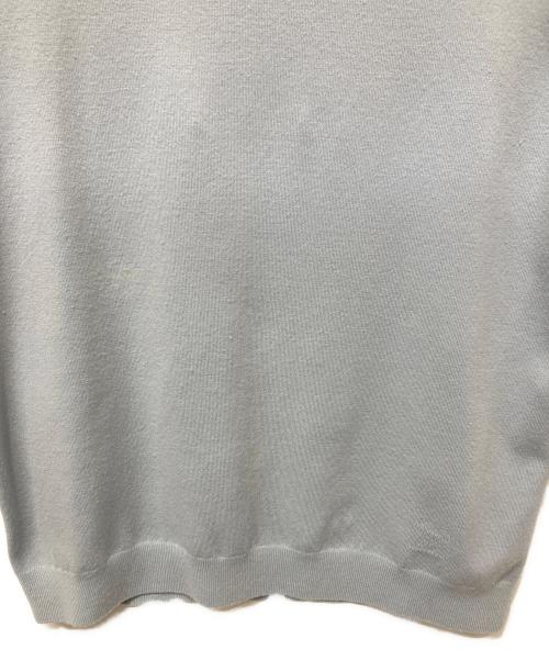 LOUIS VUITTON（ルイ ヴィトン）LOUIS VUITTON (ルイ ヴィトン) 半袖ニット ブルー サイズ:XSの古着・服飾アイテム