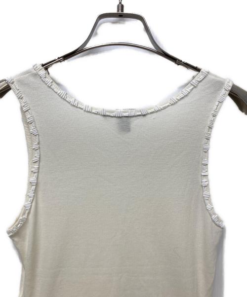 LOUIS VUITTON（ルイ ヴィトン）LOUIS VUITTON (ルイ ヴィトン) タンクトップ ホワイト サイズ:Mの古着・服飾アイテム