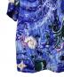 Christian Dior (クリスチャン ディオール) Kenny Scharf (ケニー・シャーフ) オブリークキャラクター総柄半袖シャツ ブルー サイズ:37：70000円