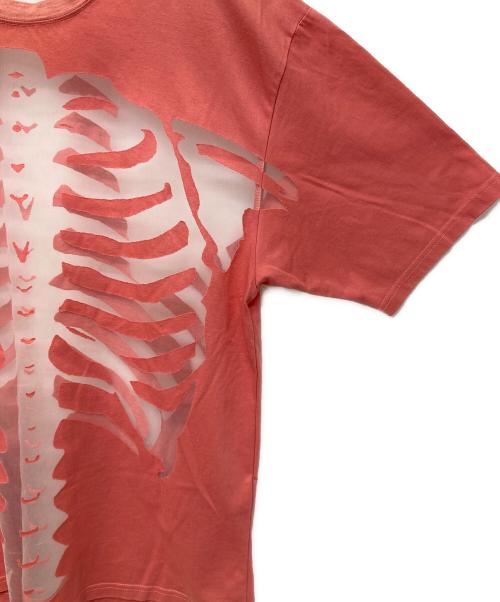 KAPITAL（キャピタル）KAPITAL (キャピタル) スケルトンTシャツ ピンク サイズ:Mの古着・服飾アイテム