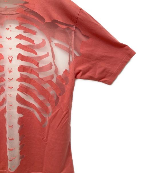 KAPITAL（キャピタル）KAPITAL (キャピタル) スケルトンTシャツ ピンク サイズ:Mの古着・服飾アイテム