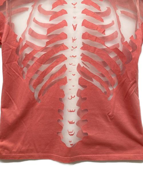 KAPITAL（キャピタル）KAPITAL (キャピタル) スケルトンTシャツ ピンク サイズ:Mの古着・服飾アイテム