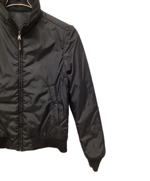 PRADA（プラダ）PRADA (プラダ) reversible lib knit jacket ブラック サイズ:46の古着・服飾アイテム