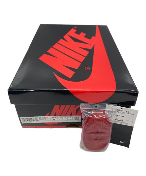 NIKE（ナイキ）NIKE (ナイキ) AIR JORDAN 1 RETRO HIGH OG BRED PATENT ブラック×レッド サイズ:26ｃｍの古着・服飾アイテム