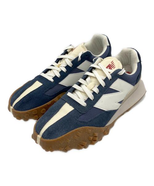 NEW BALANCE（ニューバランス）NEW BALANCE (ニューバランス) スニーカー ネイビー×ホワイト サイズ:27.5の古着・服飾アイテム