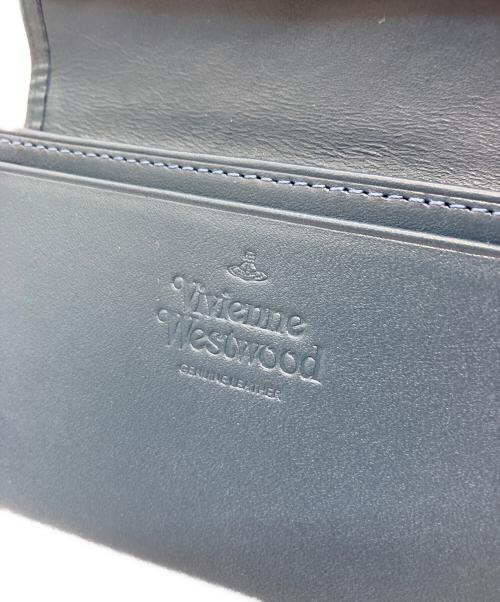 Vivienne Westwood（ヴィヴィアンウエストウッド）Vivienne Westwood (ヴィヴィアンウエストウッド) カードケース ネイビーの古着・服飾アイテム