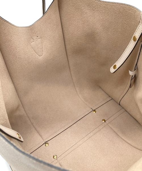 TOD'S（トッズ）TOD'S (トッズ) Tタイムレス ショッピングバッグ ピンクベージュの古着・服飾アイテム
