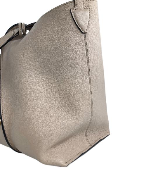 TOD'S（トッズ）TOD'S (トッズ) Tタイムレス ショッピングバッグ ピンクベージュの古着・服飾アイテム