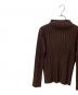 中古・古着 PLEATS PLEASE (プリーツプリーズ) ハイネックカットソー ブラウン サイズ:3：10000円