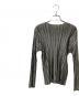 中古・古着 PLEATS PLEASE (プリーツプリーズ) 長袖カットソー グレー サイズ:4：10000円